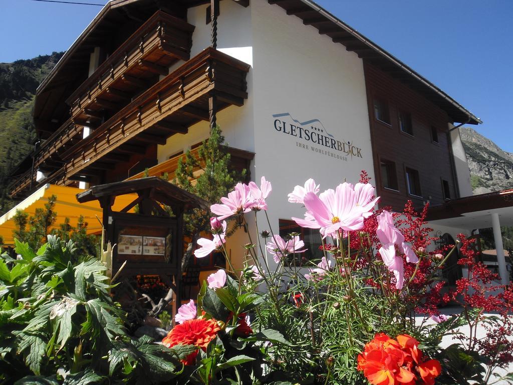 Hotel Gletscherblick Sankt Leonhard im Pitztal Exteriör bild